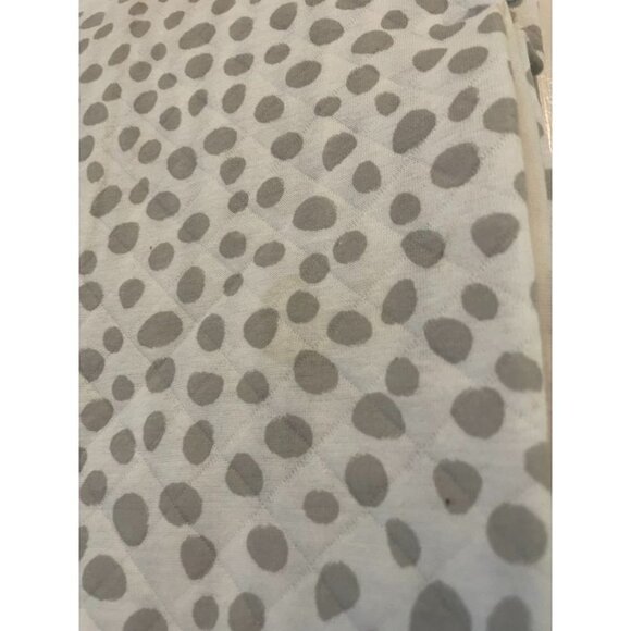 White & Gray Patterned Baby Blanket - Picture 2 of 7